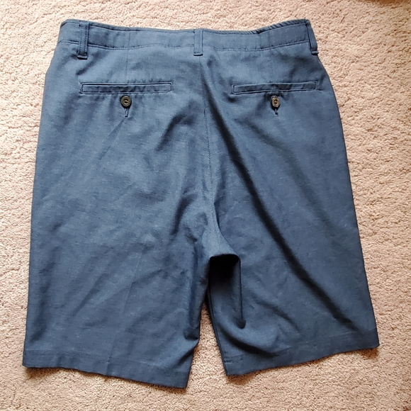 Blue Men's Pebble Beach Golf Shorts size 32 - Picture 2 of 3